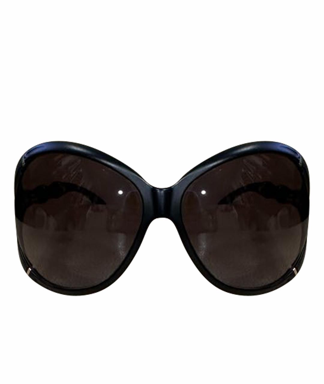 GUCCI Черные пластиковые солнцезащитные очки, фото 1