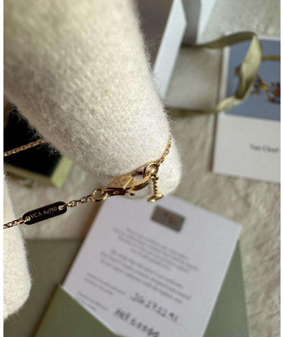 VAN CLEEF & ARPELS Золотой браслет из желтого золота, фото 4
