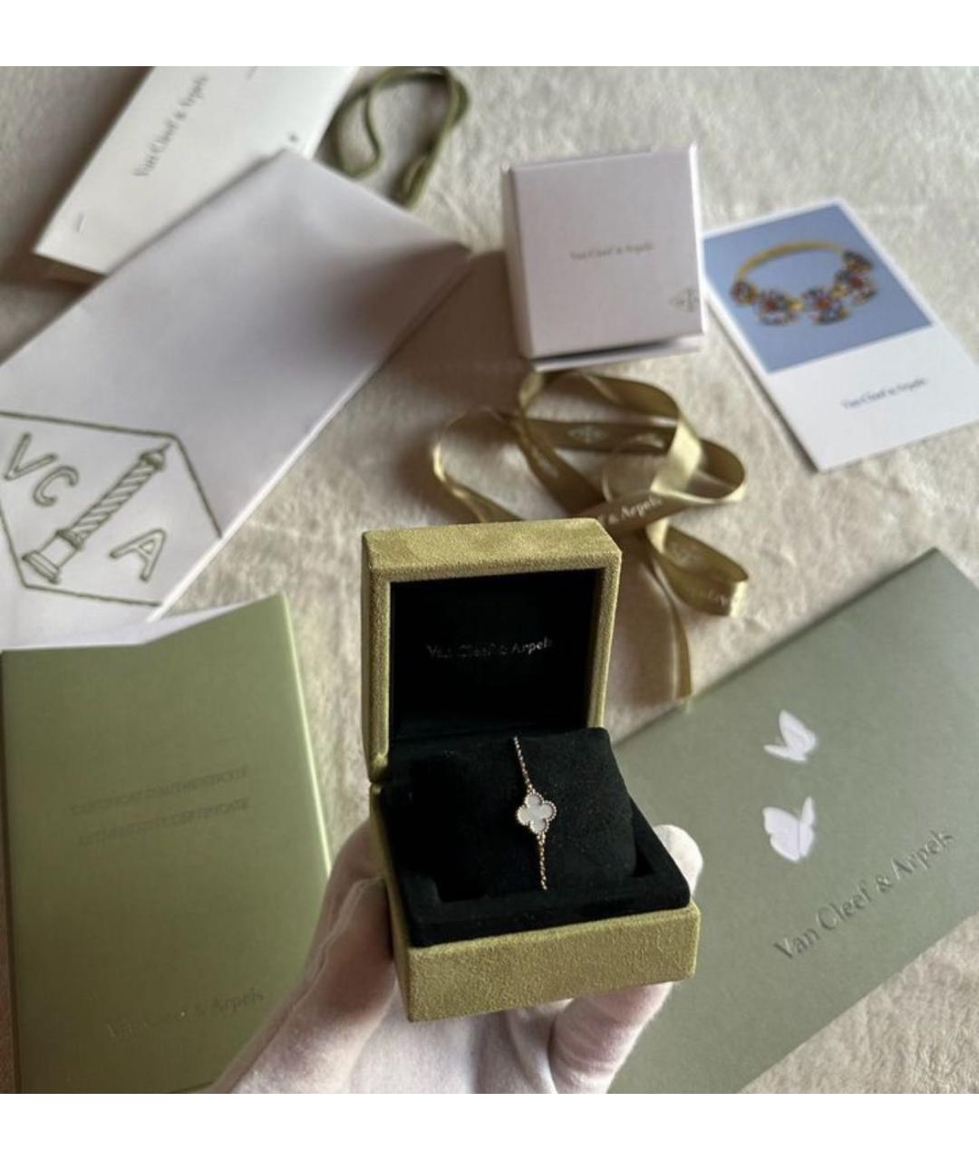 VAN CLEEF & ARPELS Золотой браслет из желтого золота, фото 2