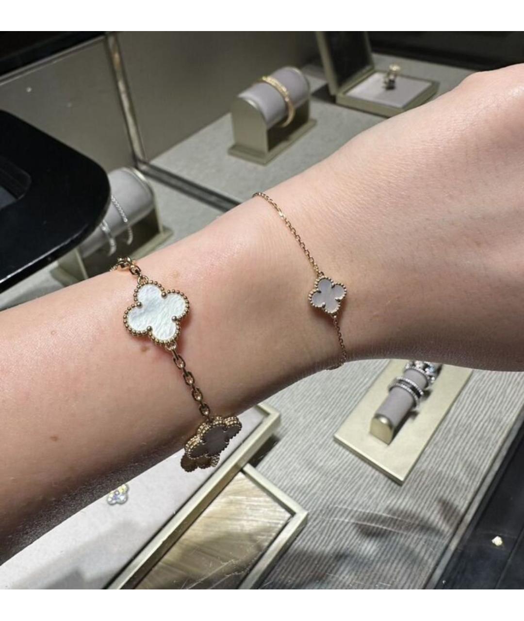 VAN CLEEF & ARPELS Золотой браслет из желтого золота, фото 5
