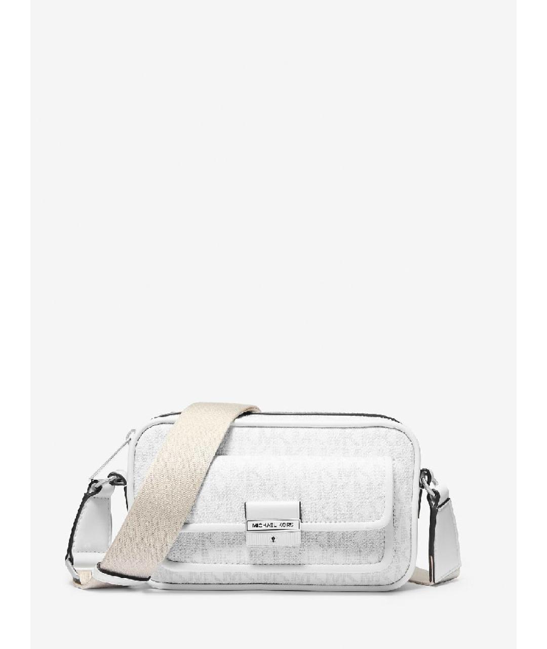 MICHAEL KORS Белая сумка через плечо, фото 8