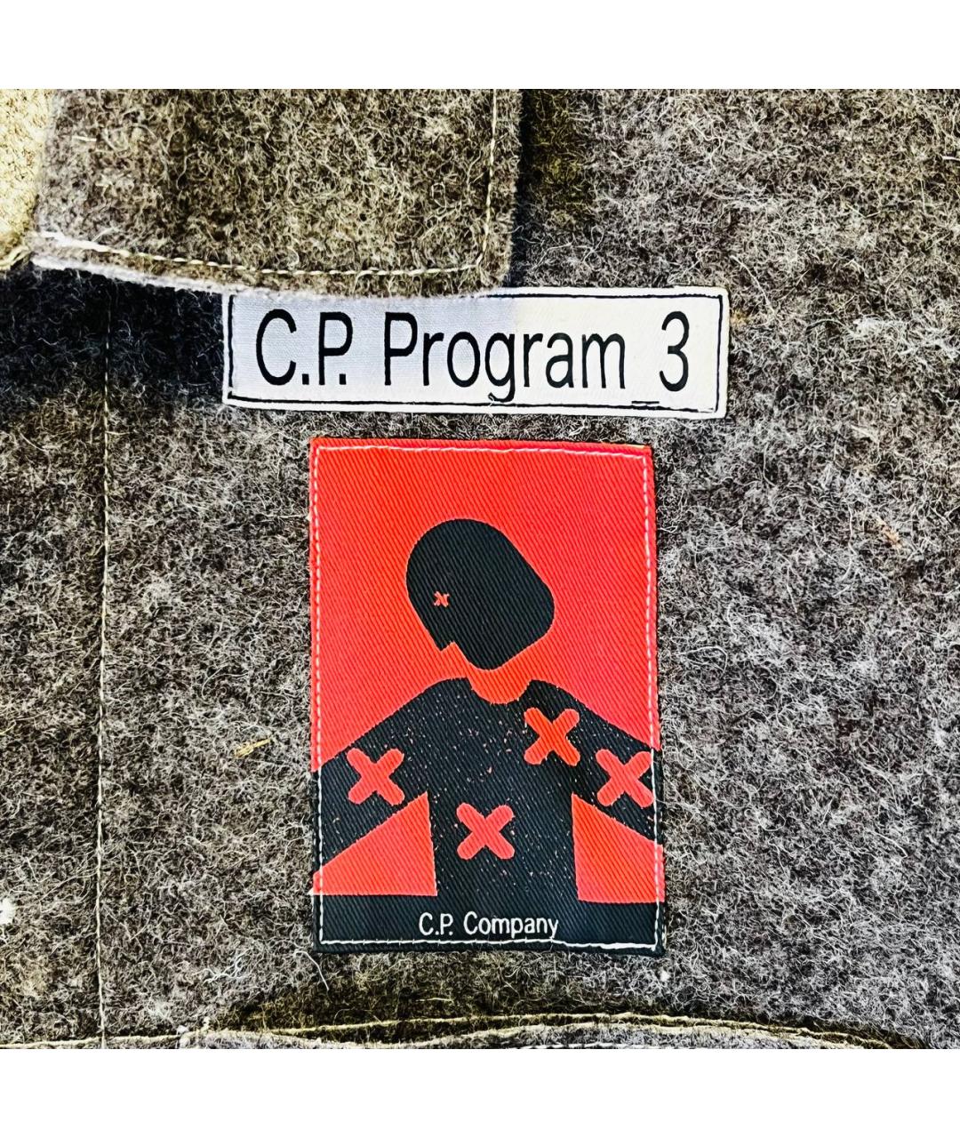 CP COMPANY Коричневая шерстяная куртка, фото 4