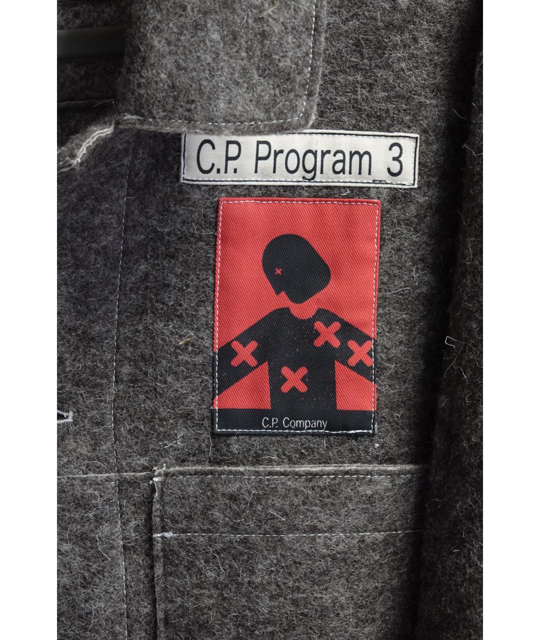 CP COMPANY Коричневая шерстяная куртка, фото 4