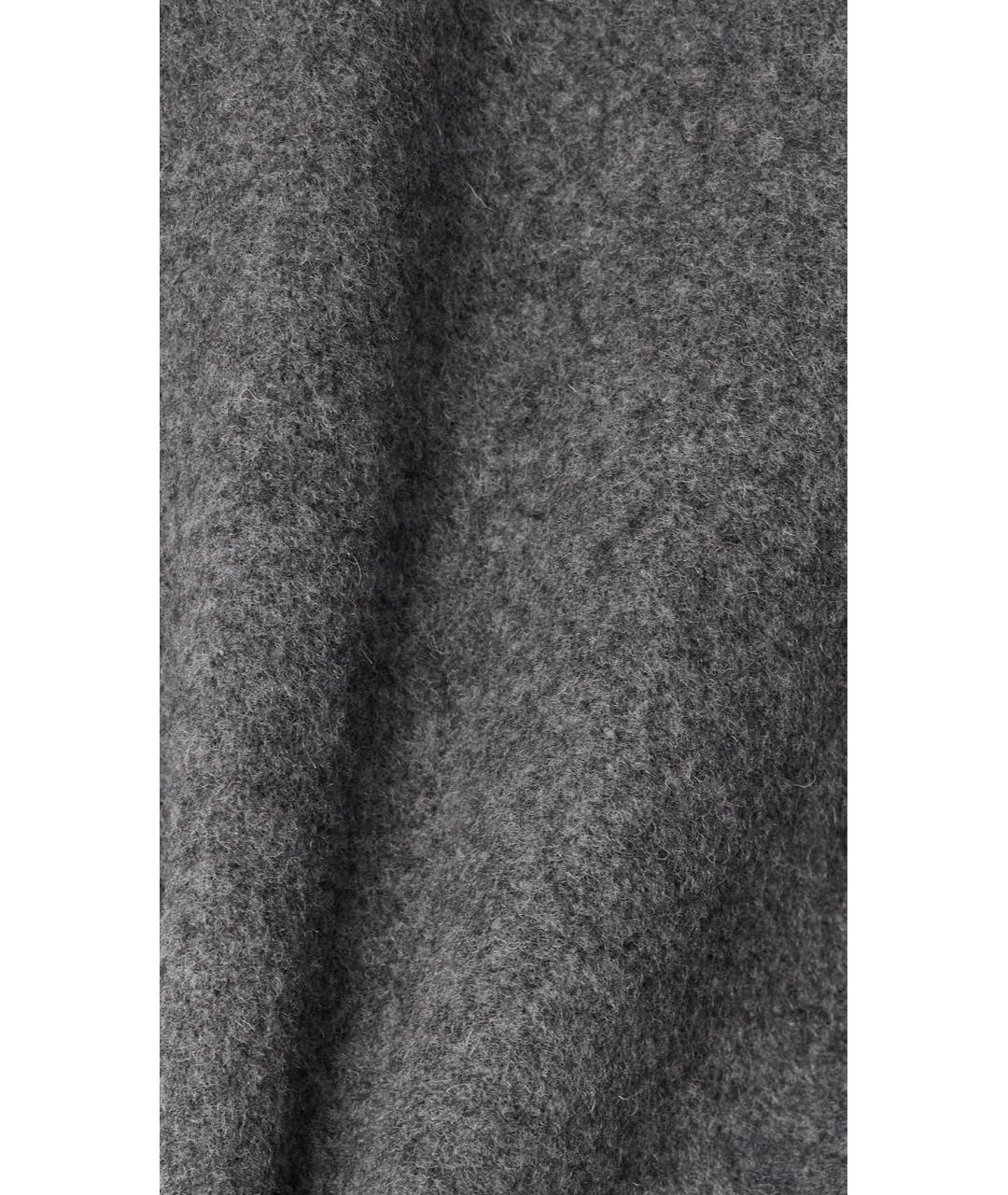 ISABEL MARANT Серое шерстяное пальто, фото 6