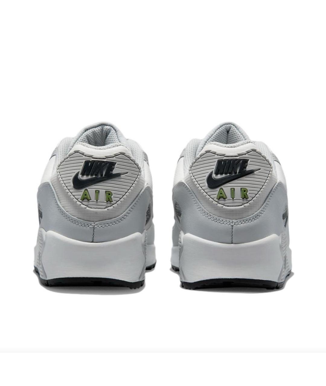 NIKE Белые кожаные низкие кроссовки / кеды, фото 4