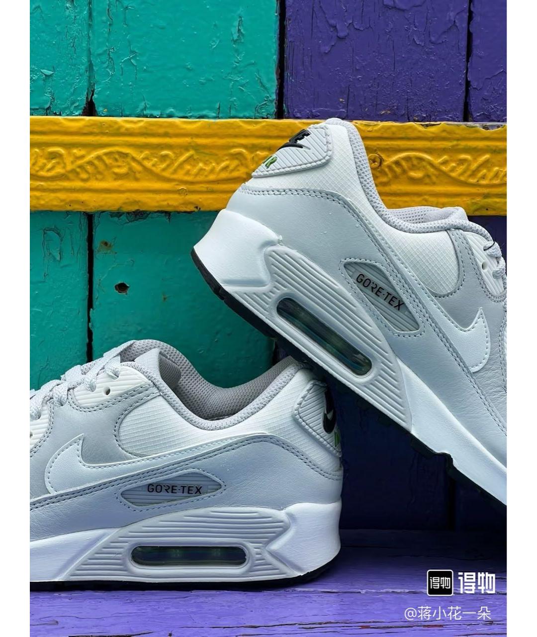 NIKE Белые кожаные низкие кроссовки / кеды, фото 7