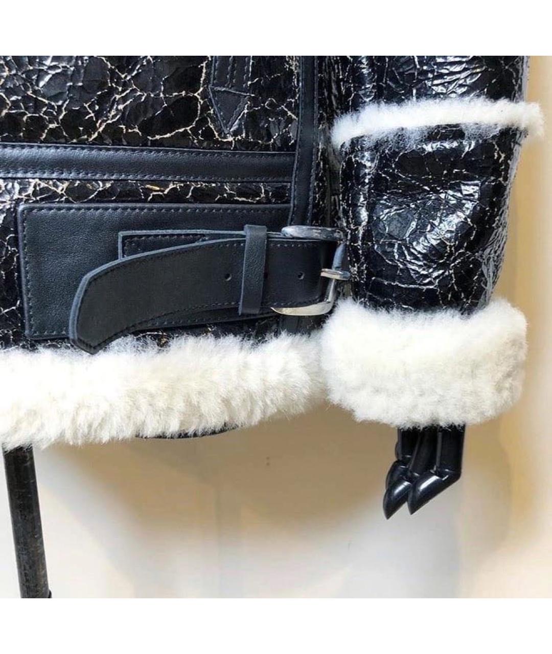 BALENCIAGA Коричневая меховая дубленка, фото 8