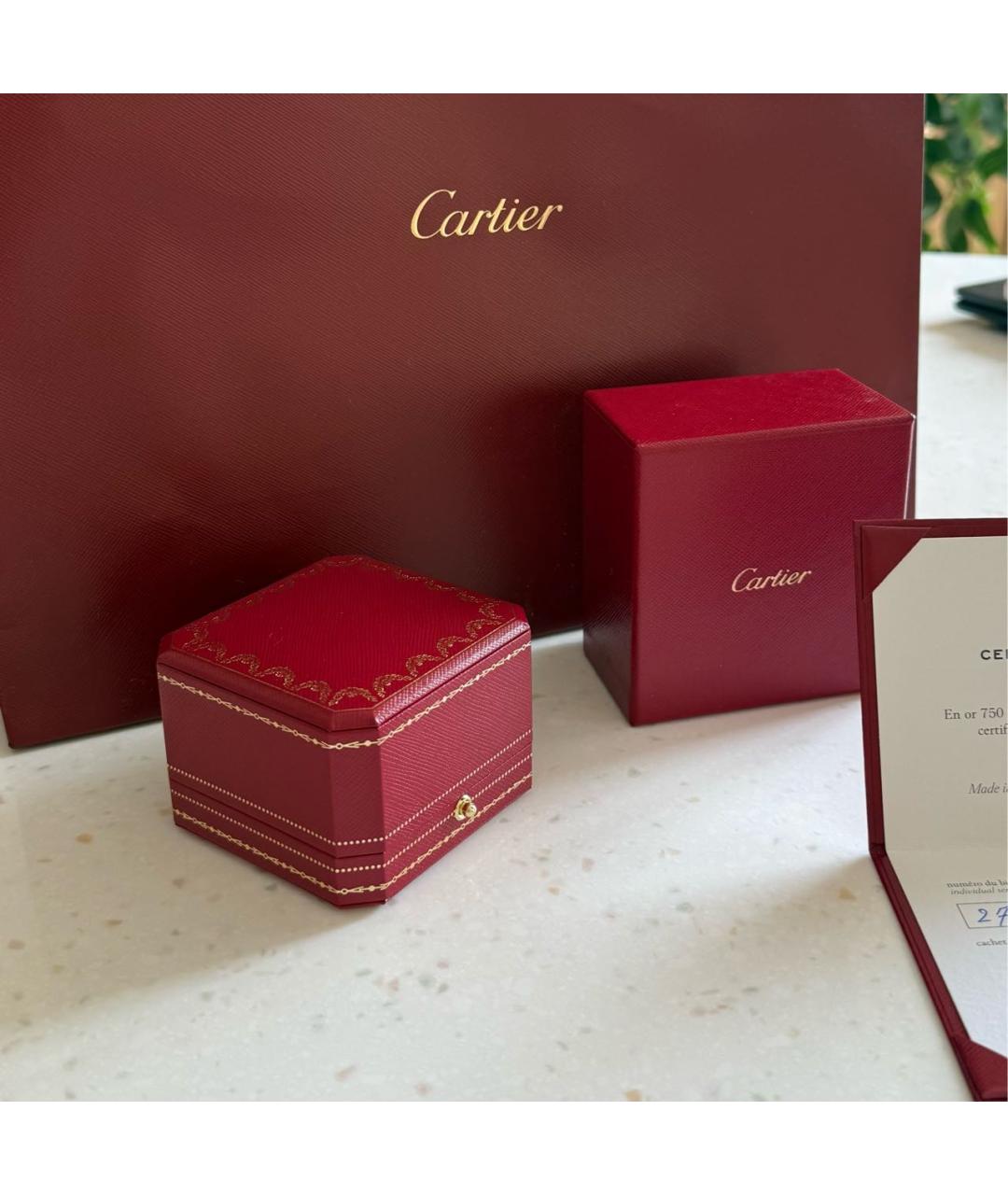 CARTIER Кольцо из белого золота, фото 6
