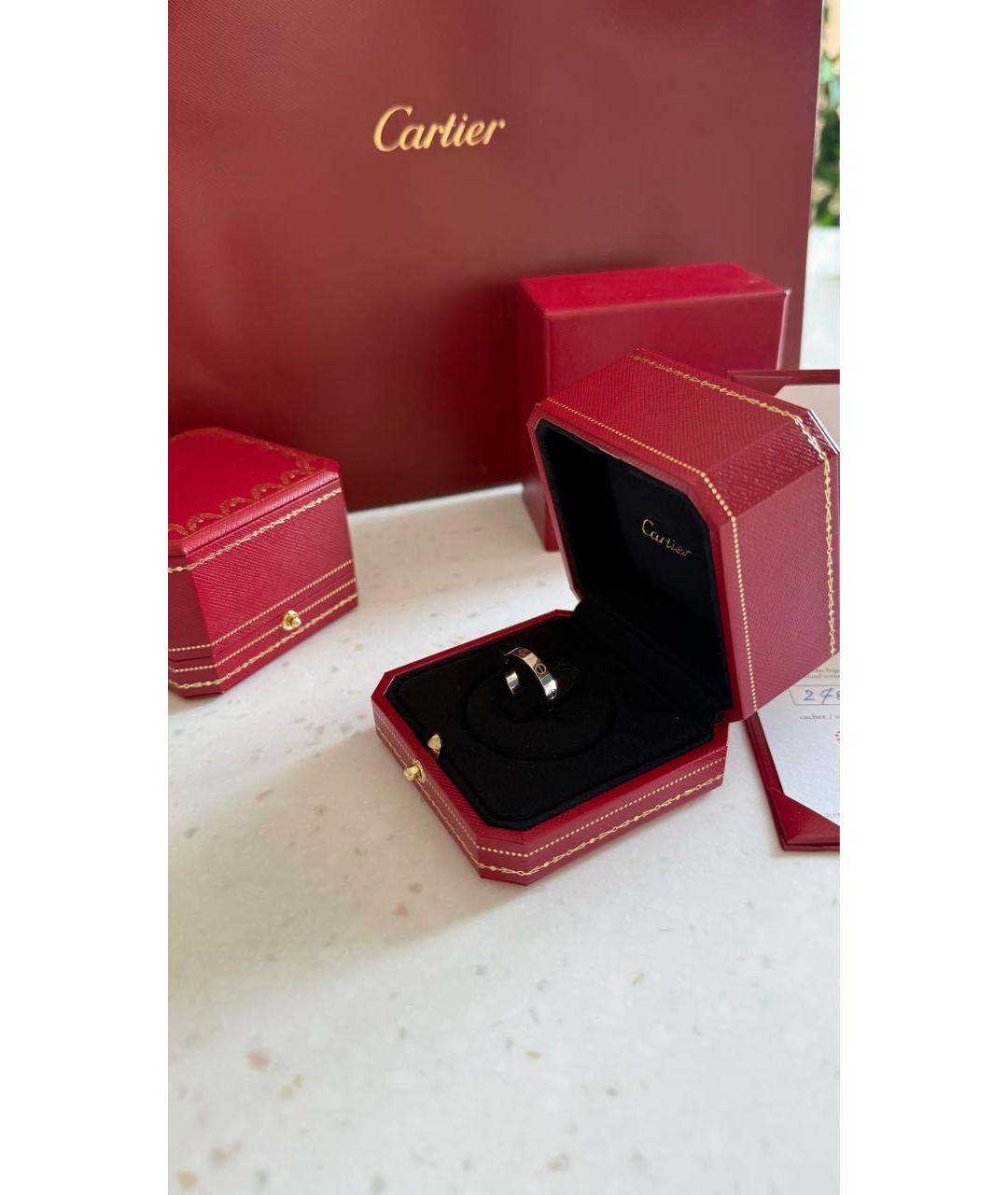 CARTIER Кольцо из белого золота, фото 4