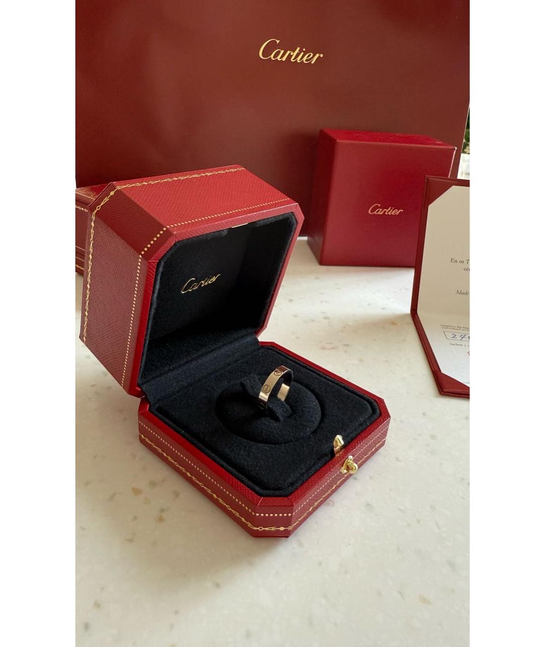 CARTIER Кольцо из белого золота, фото 2