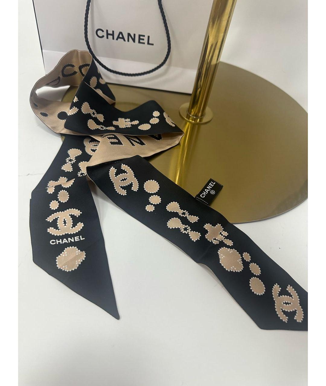 CHANEL Мульти шелковый платок, фото 4