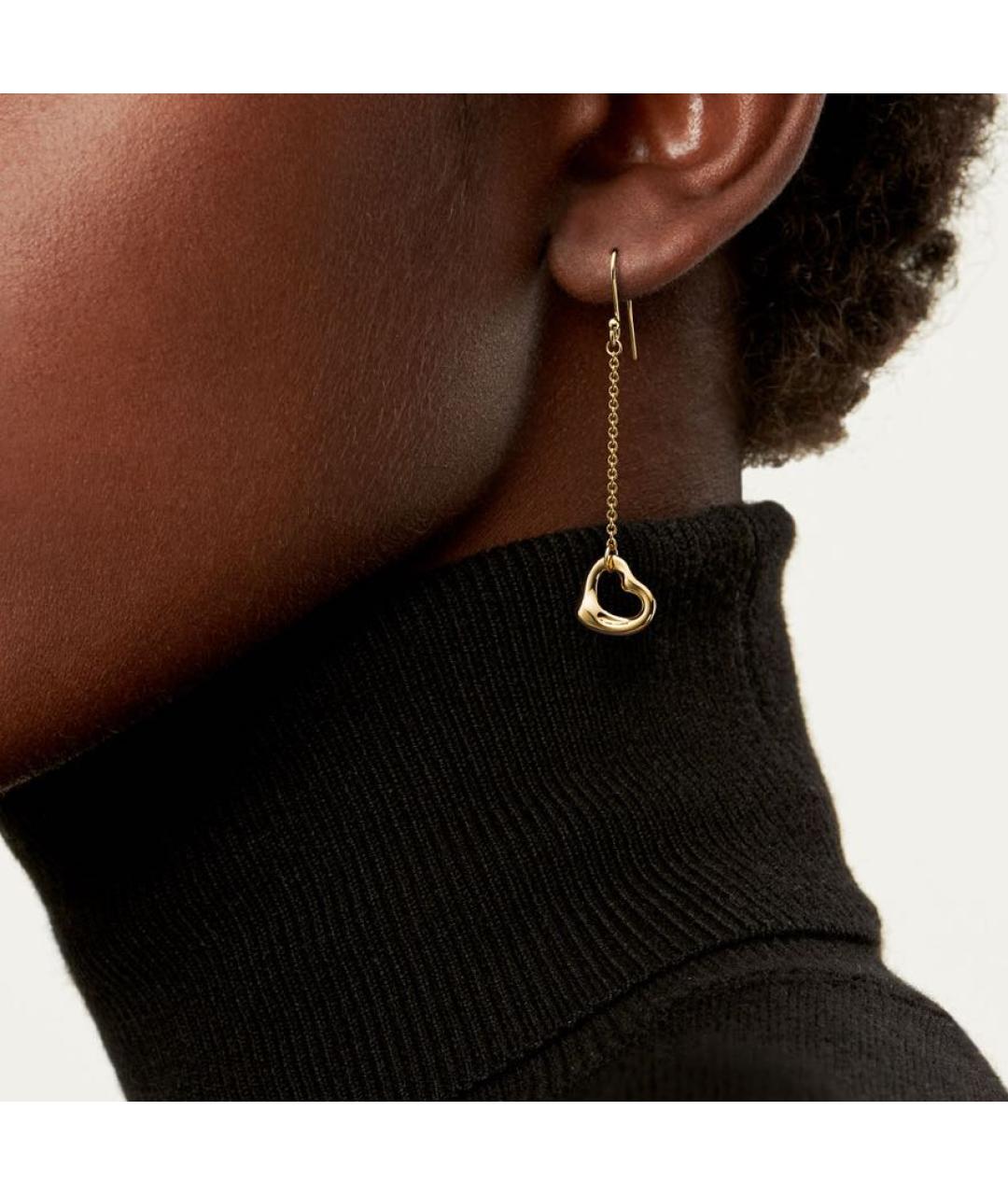 TIFFANY&CO Золотые серьги из желтого золота, фото 3
