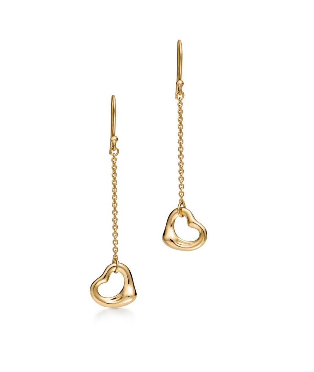 TIFFANY&CO Золотые серьги из желтого золота, фото 1