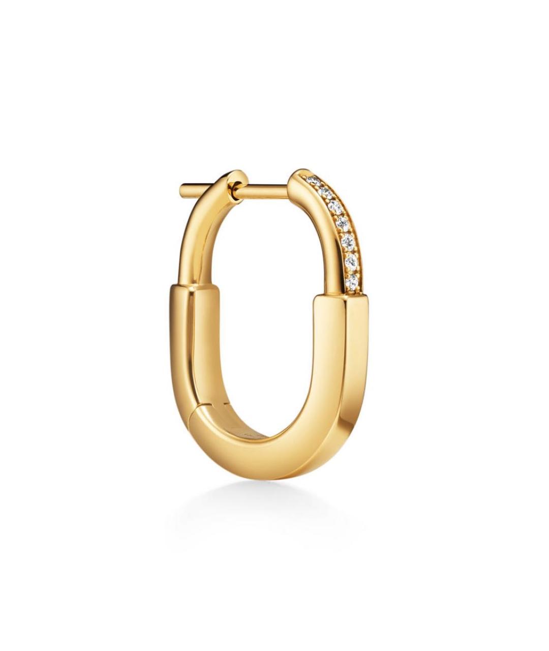TIFFANY&CO Золотые серьги из желтого золота, фото 2