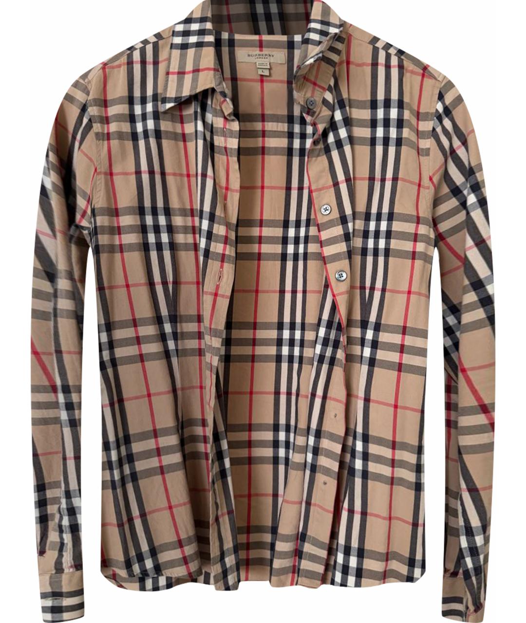 BURBERRY KIDS Бежевая рубашка/блузка, фото 1