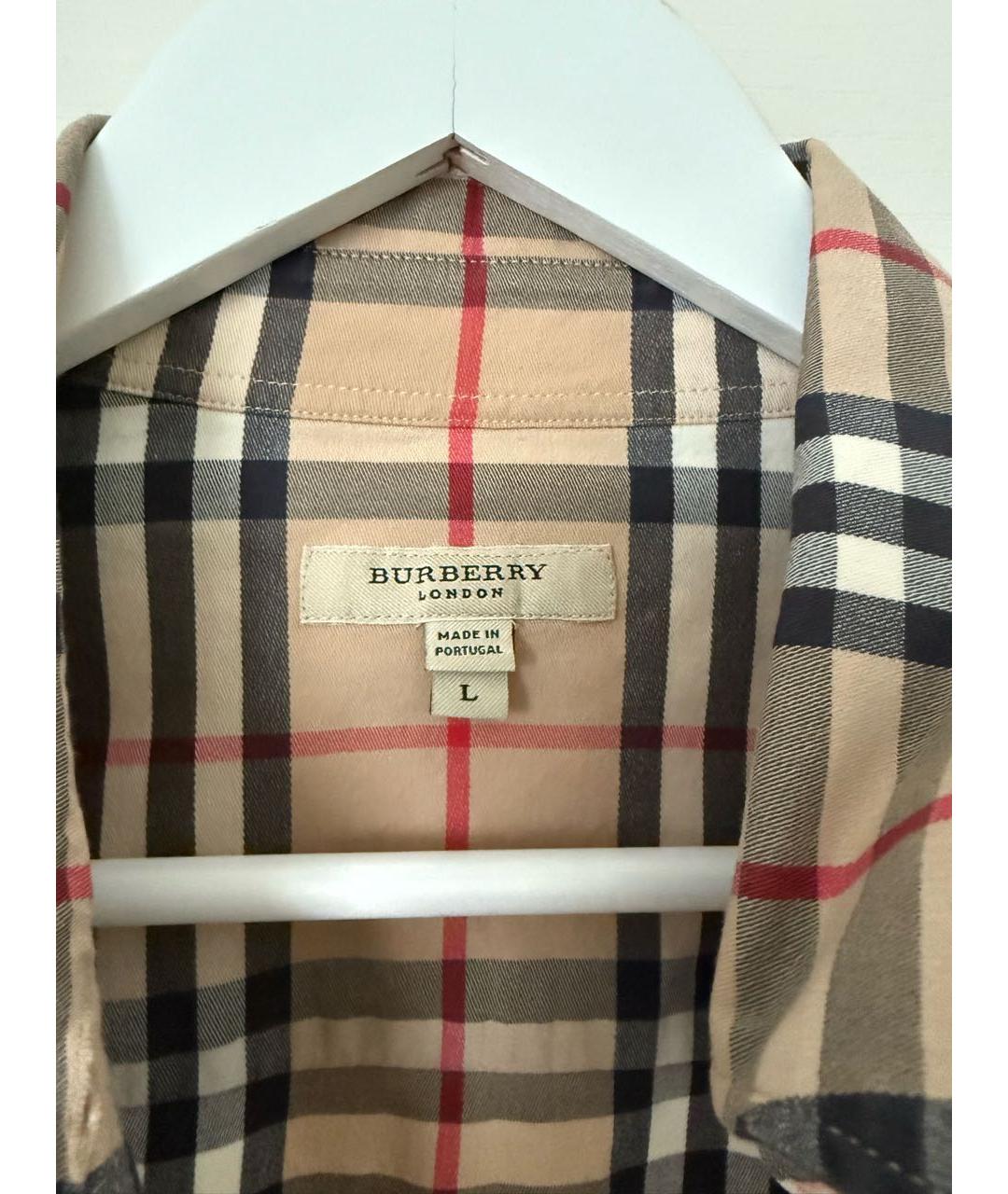 BURBERRY KIDS Бежевая рубашка/блузка, фото 3