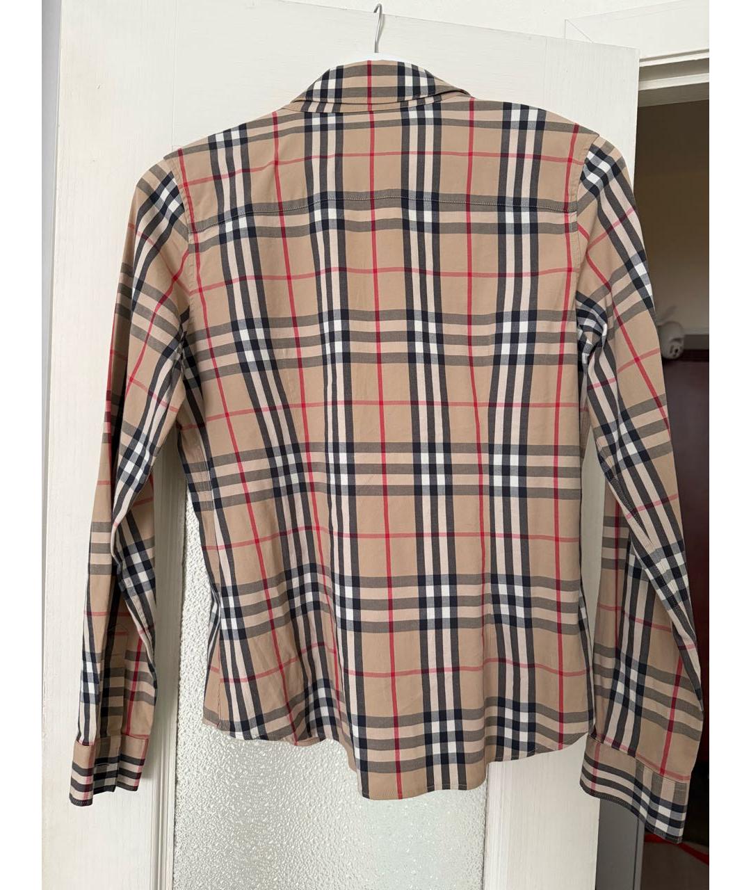 BURBERRY KIDS Бежевая рубашка/блузка, фото 2