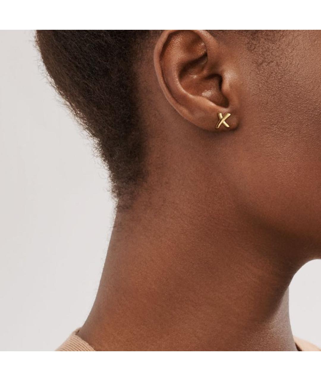 TIFFANY&CO Золотые серьги из желтого золота, фото 2