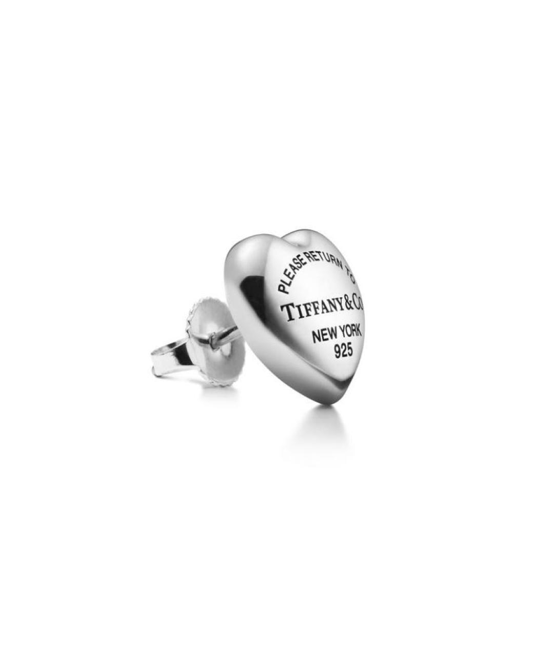 TIFFANY&CO Серебряные серебряные серьги, фото 2