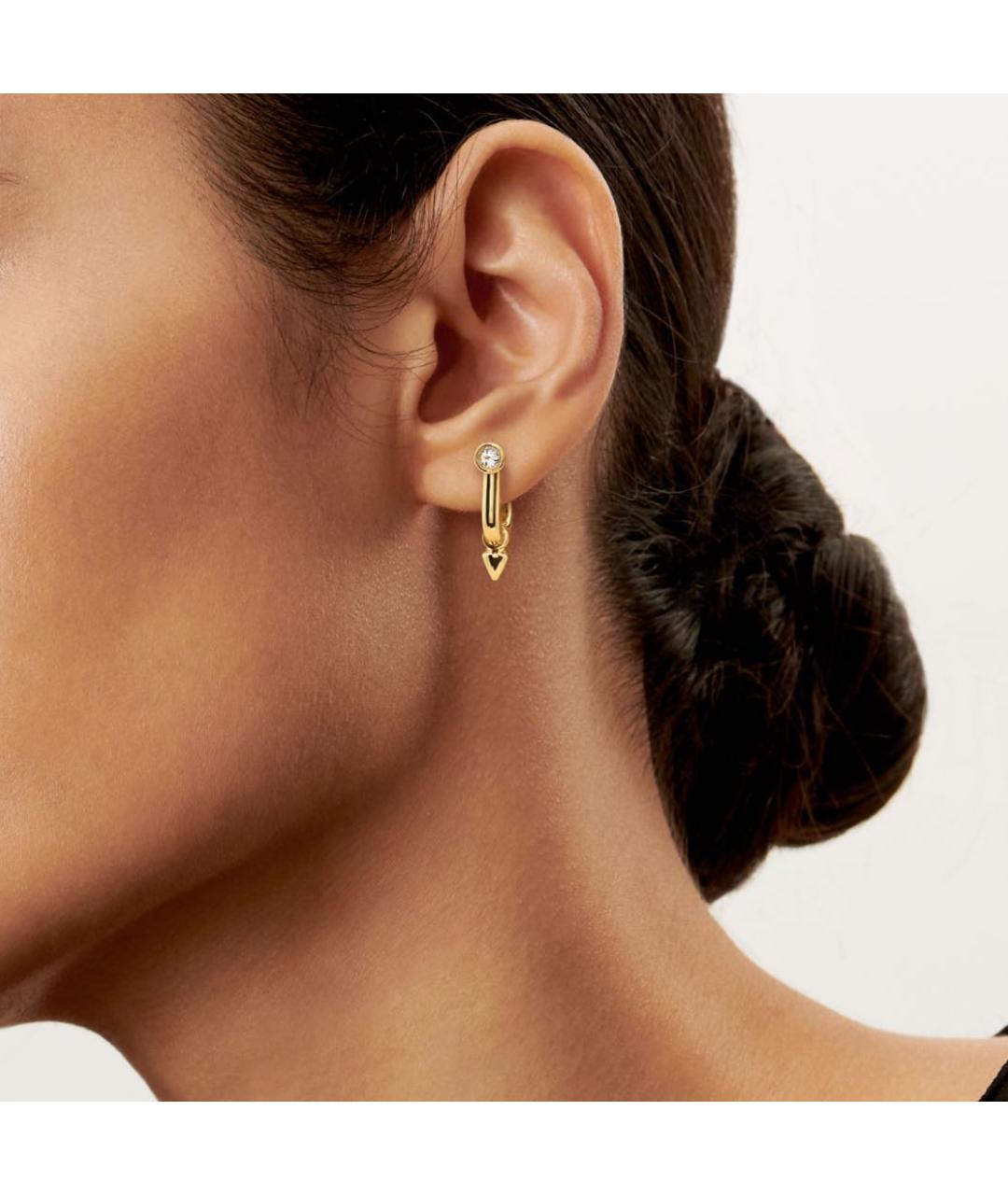 TIFFANY&CO Золотые серьги из желтого золота, фото 2