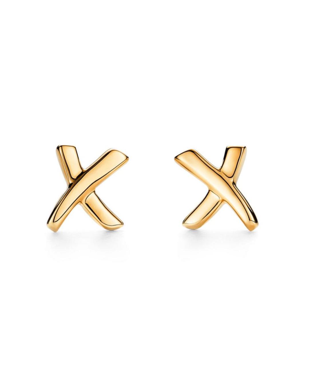 TIFFANY&CO Золотые серьги из желтого золота, фото 1
