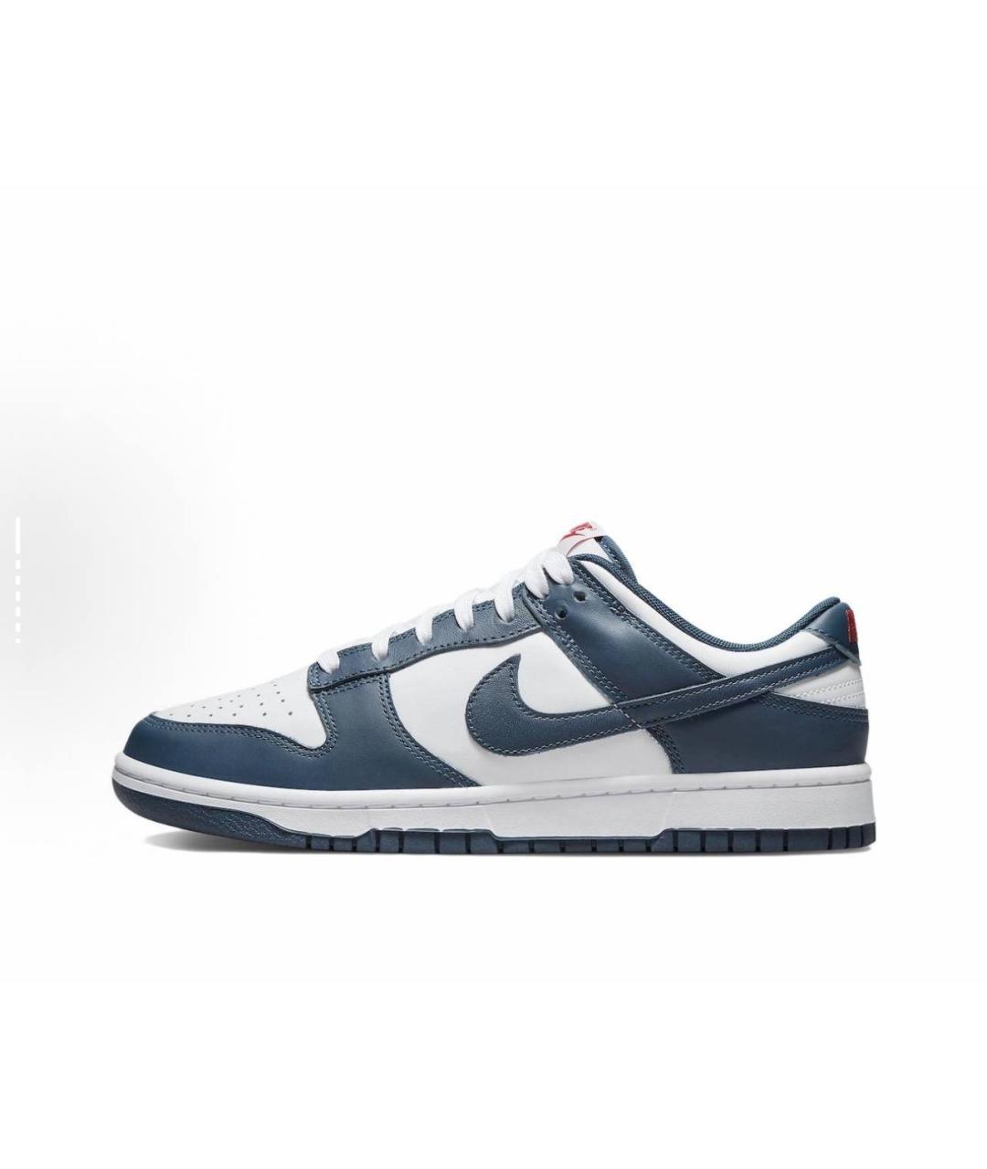 NIKE Синие кожаные кроссовки, фото 8