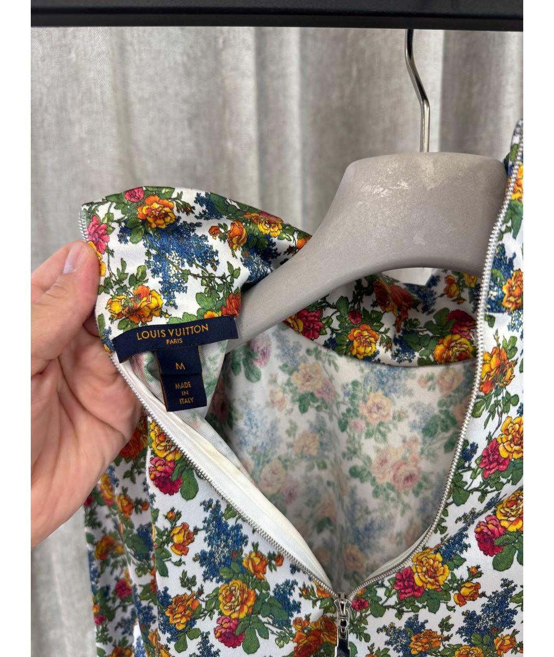 LOUIS VUITTON Мульти вискозная блузы, фото 2