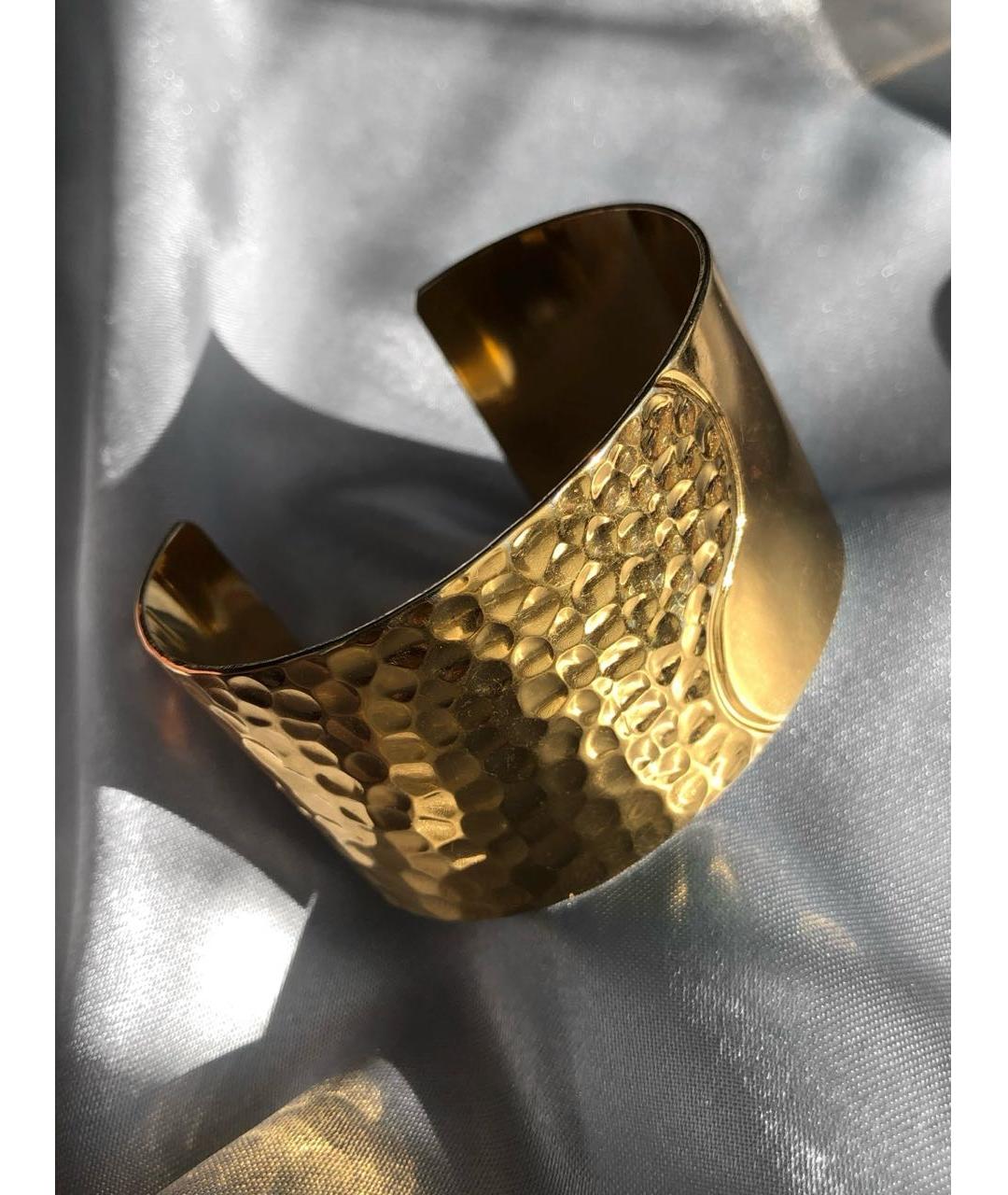 MONET Золотой металлический браслет, фото 3