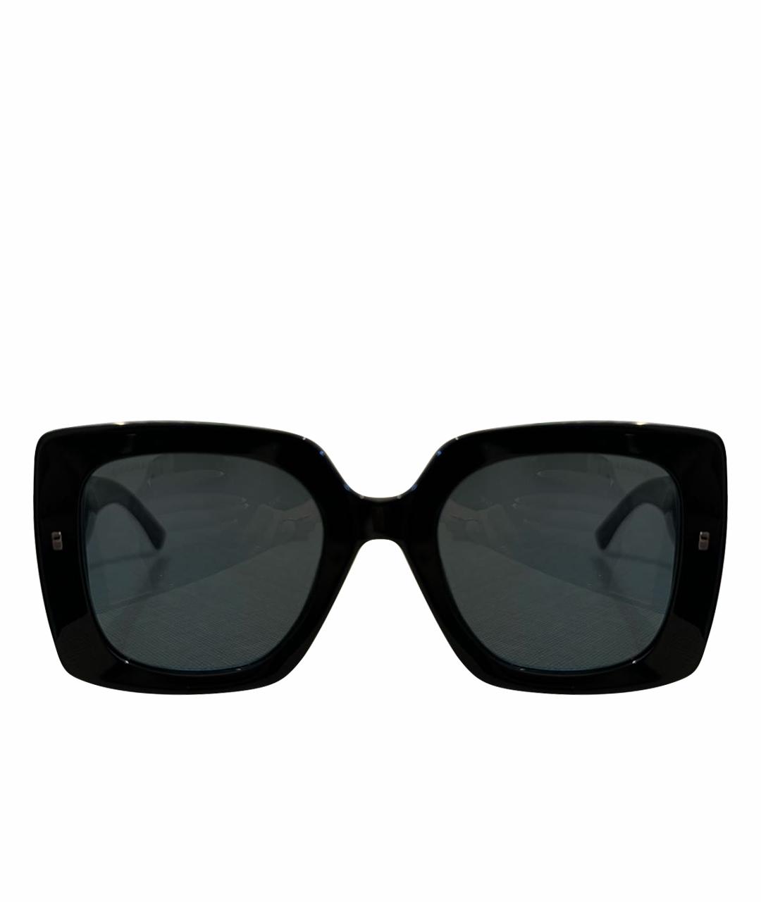 DSQUARED2 Черные пластиковые солнцезащитные очки, фото 1