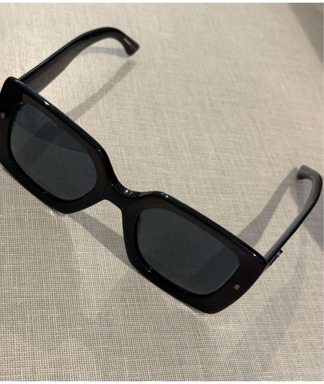 DSQUARED2 Черные пластиковые солнцезащитные очки, фото 4