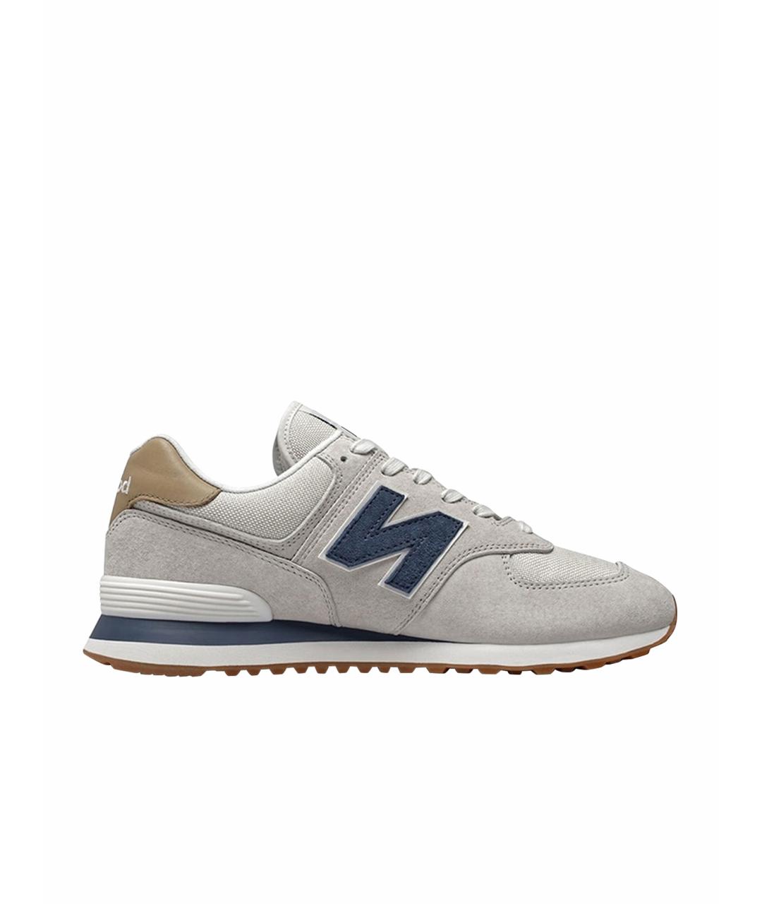 NEW BALANCE Коричневые низкие кроссовки / кеды, фото 1