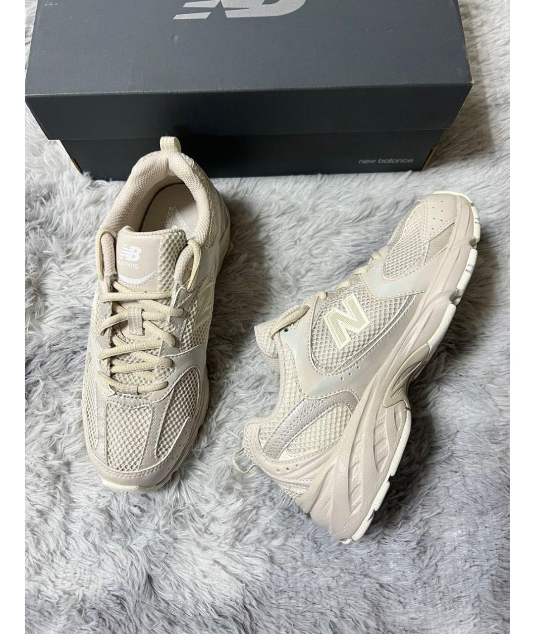 NEW BALANCE Бежевые кроссовки, фото 2