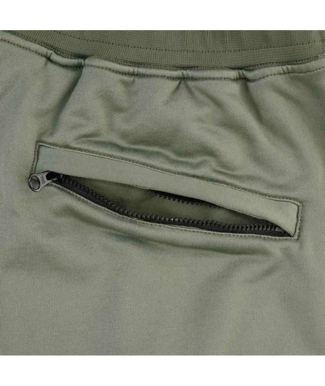 STONE ISLAND Хаки повседневные брюки, фото 4