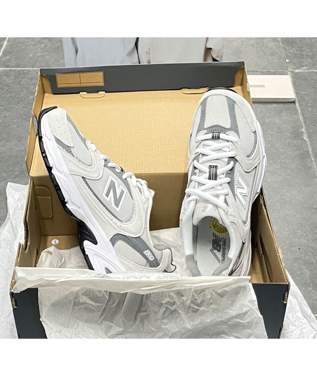 NEW BALANCE Серые кроссовки, фото 4