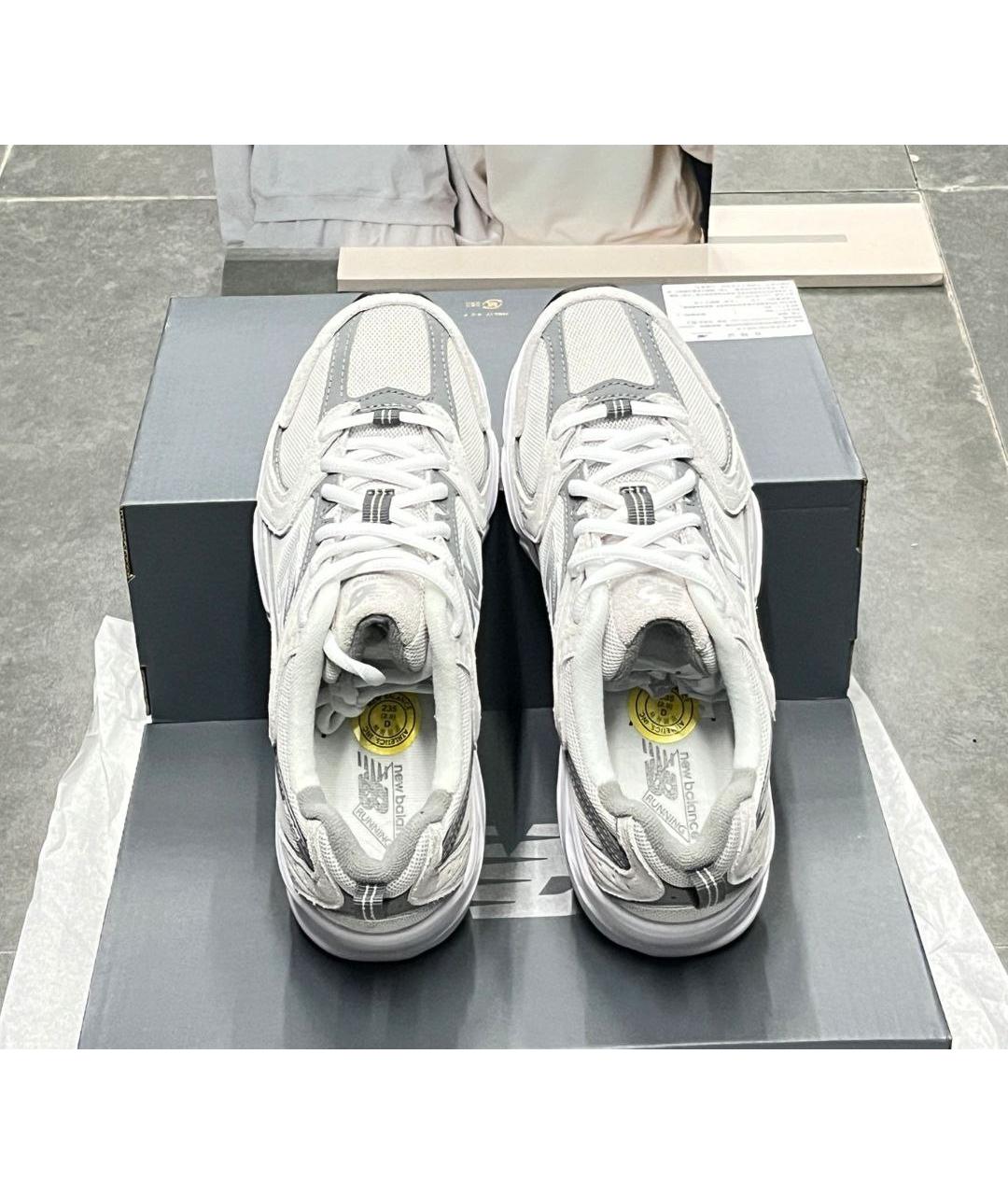 NEW BALANCE Серые кроссовки, фото 2
