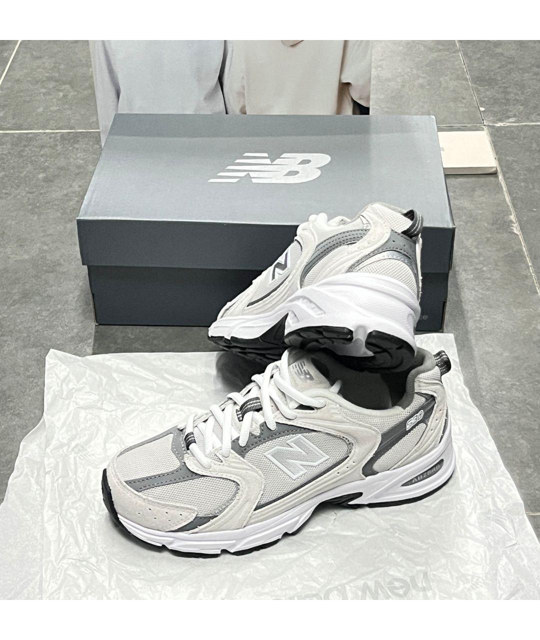 NEW BALANCE Серые кроссовки, фото 6