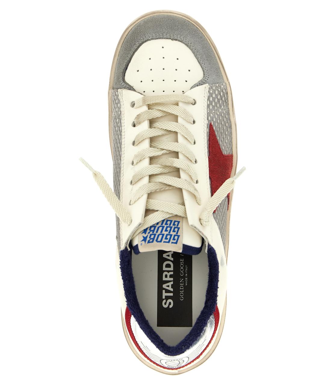 GOLDEN GOOSE DELUXE BRAND Мульти кожаные низкие кроссовки / кеды, фото 4