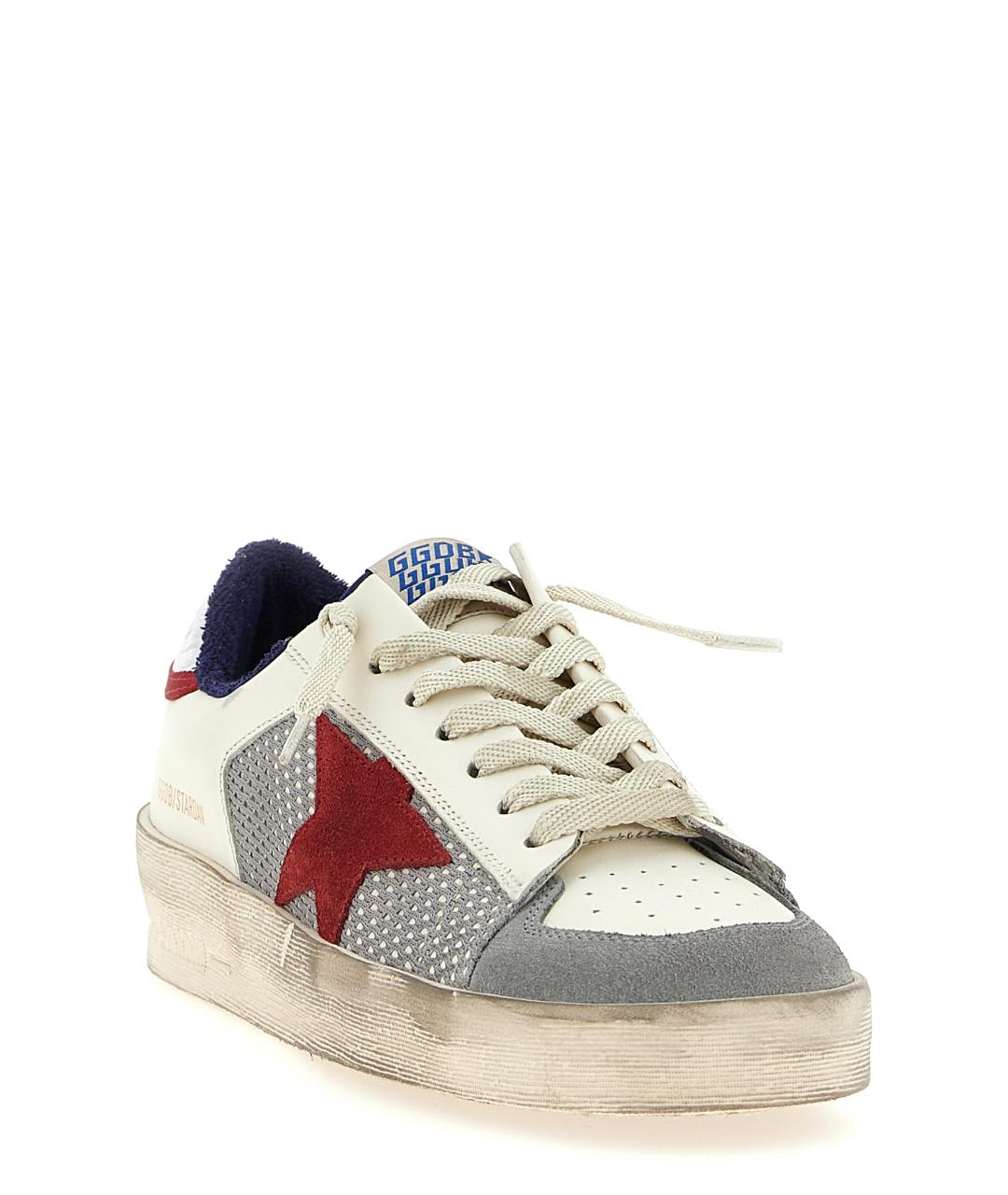 GOLDEN GOOSE DELUXE BRAND Мульти кожаные низкие кроссовки / кеды, фото 2