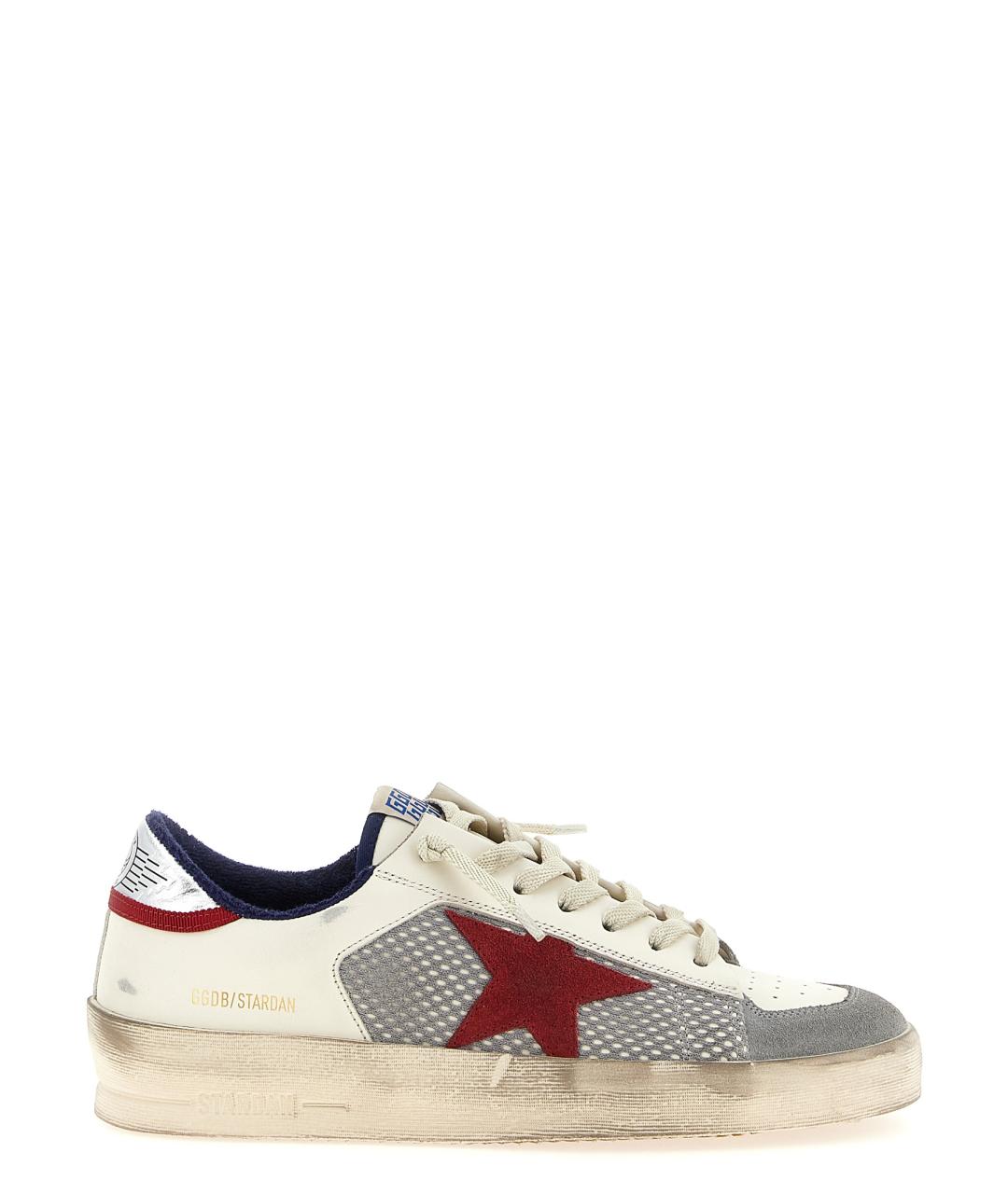 GOLDEN GOOSE DELUXE BRAND Мульти кожаные низкие кроссовки / кеды, фото 1