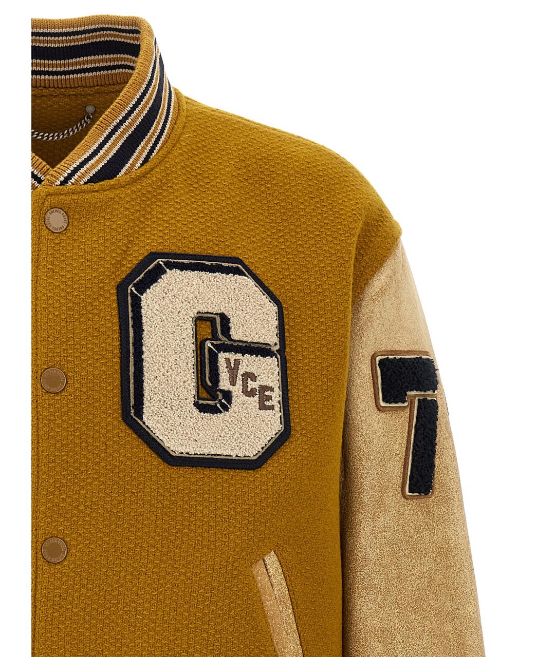 GOLDEN GOOSE DELUXE BRAND Коричневая шерстяная куртка, фото 3