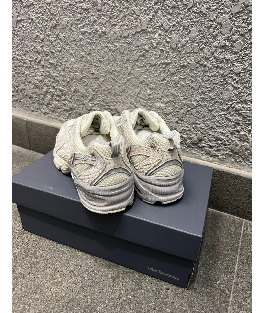 NEW BALANCE Серебряные низкие кроссовки / кеды, фото 4