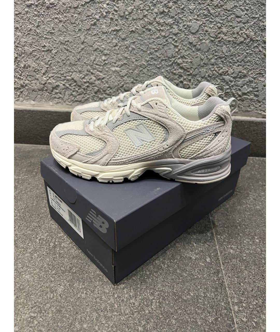 NEW BALANCE Серебряные низкие кроссовки / кеды, фото 6