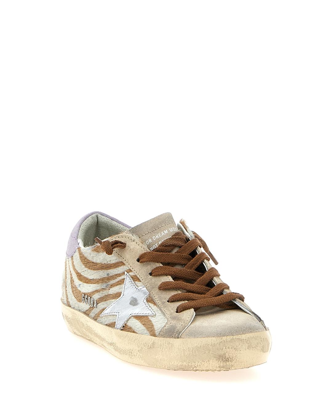 GOLDEN GOOSE DELUXE BRAND Мульти кожаные кроссовки, фото 2