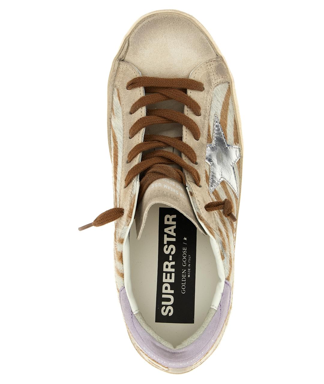 GOLDEN GOOSE DELUXE BRAND Мульти кожаные кроссовки, фото 4