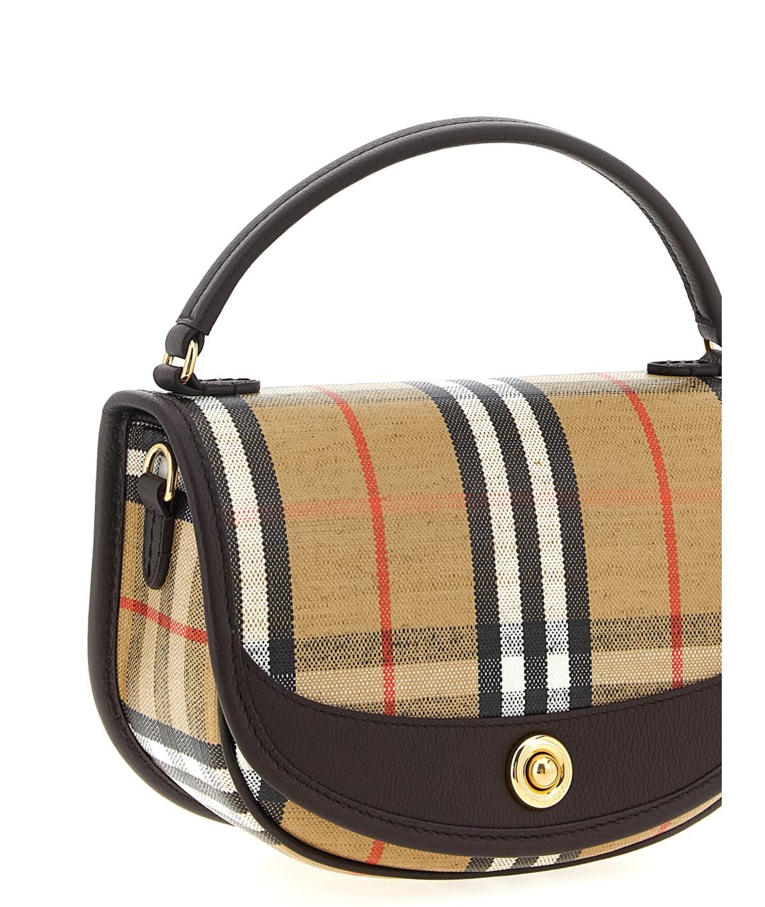 BURBERRY Коричневая сумка через плечо, фото 3