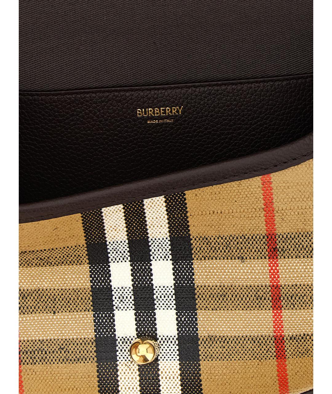 BURBERRY Коричневая сумка через плечо, фото 4