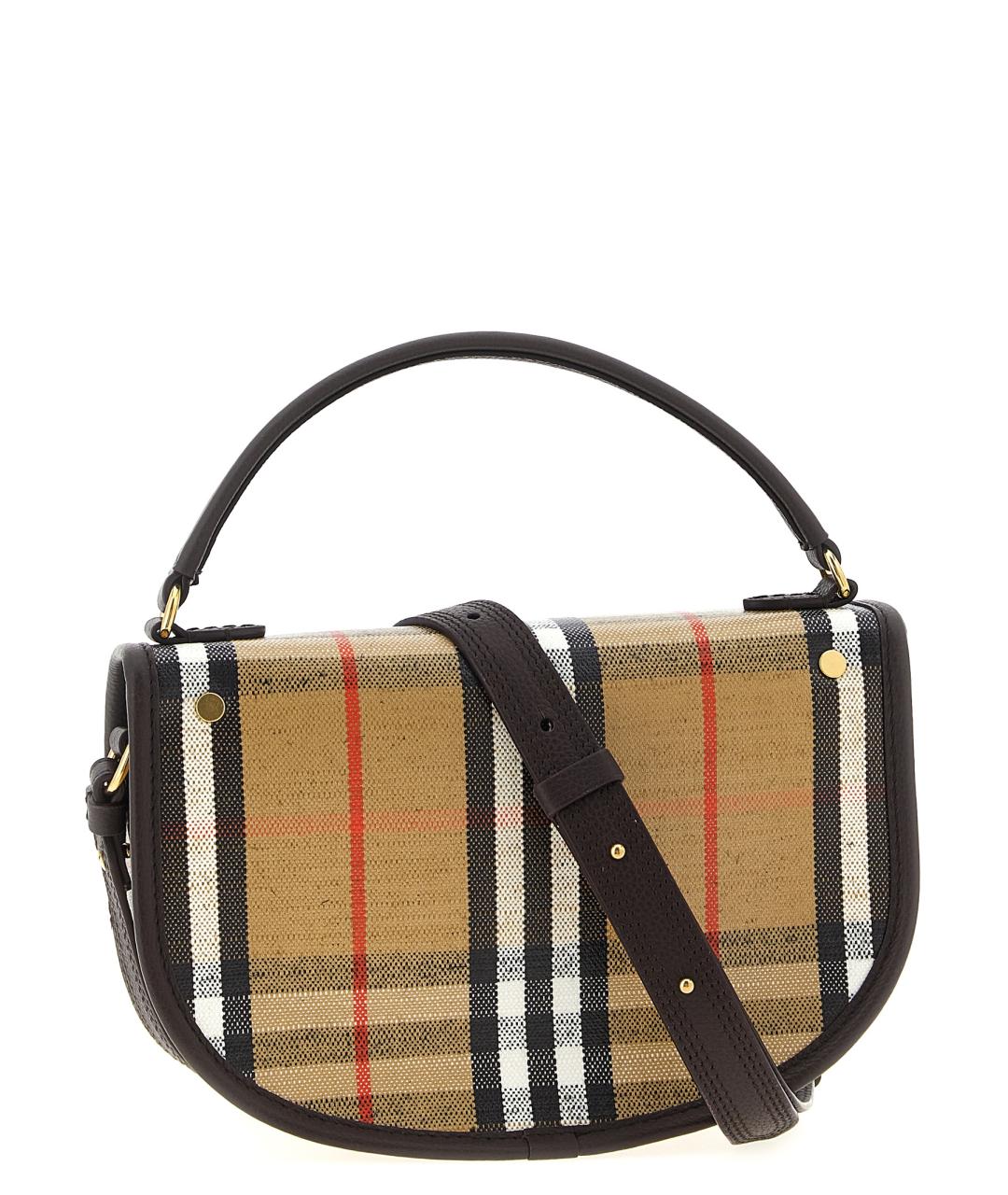 BURBERRY Коричневая сумка через плечо, фото 2
