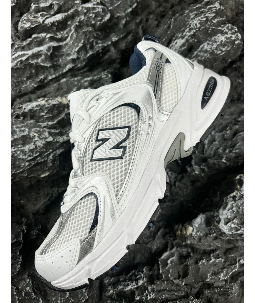 NEW BALANCE Серебряные кроссовки, фото 8