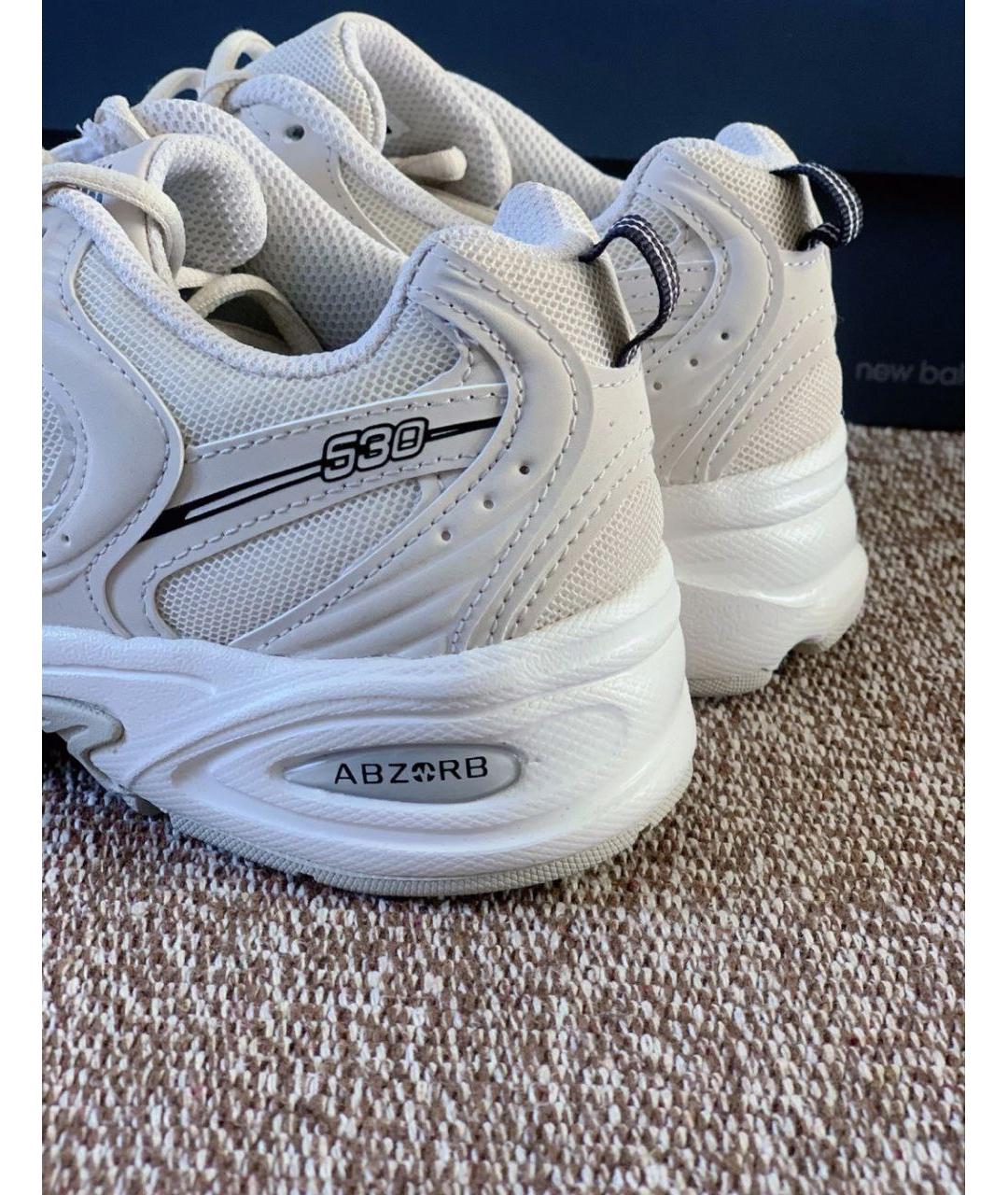 NEW BALANCE Бежевые кроссовки, фото 6