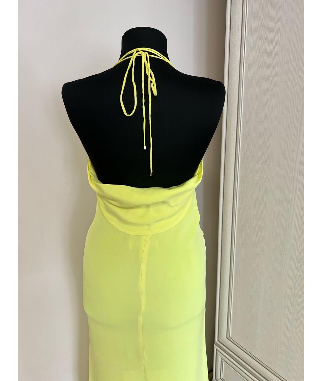 EMILIO PUCCI Желтое коктейльное платье, фото 4